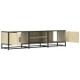 Mueble TV metal y madera ingeniería roble Sonoma 160x35x41 cm de , Muebles TV - Ref: Foro24-848845, Precio: 109,52 €, Descuen...