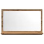 Espejo mueble baño madera ingeniería roble artisan 60x11x37 cm de , Tocadores de baño - Ref: Foro24-856198, Precio: 36,72 €, ...