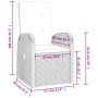 Set comedor jardín 9 pzas y cojines ratán sintético gris de , Conjuntos de jardín - Ref: Foro24-3277624, Precio: 1,00 €, Desc...