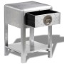 Mesita de estilo aviador con 1 cajón vintage de , Mesas auxiliares - Ref: Foro24-242115, Precio: 201,71 €, Descuento: %