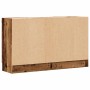 Aparador de madera ingeniería envejecida negro 120x30,5x70 cm de , Aparadores - Ref: Foro24-856164, Precio: 102,77 €, Descuen...