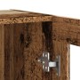 Aparador de madera ingeniería envejecida negro 120x30,5x70 cm de , Aparadores - Ref: Foro24-856164, Precio: 102,77 €, Descuen...