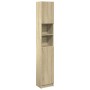Juego de muebles de baño 2 pzas madera ingeniería roble Sonoma de , Accesorios para lavadoras y secadoras - Ref: Foro24-33249...