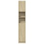 Juego de muebles de baño 2 pzas madera ingeniería roble Sonoma de , Accesorios para lavadoras y secadoras - Ref: Foro24-33249...