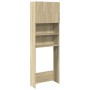 Juego de muebles de baño 2 pzas madera ingeniería roble Sonoma de , Accesorios para lavadoras y secadoras - Ref: Foro24-33249...