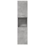 Set muebles de baño 5 piezas madera ingeniería gris hormigón de , Muebles de baño - Ref: Foro24-3324876, Precio: 213,30 €, De...