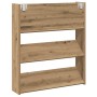 Zapatero de pared madera ingeniería roble artisan 80x18x90 cm de , Zapateros y organizadores de calzado - Ref: Foro24-856545,...