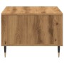 Mesa de centro madera de ingeniería roble artisan 60x50x36,5 cm de , Mesas de centro - Ref: Foro24-857337, Precio: 58,27 €, D...