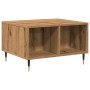 Mesa de centro madera de ingeniería roble artisan 60x50x36,5 cm de , Mesas de centro - Ref: Foro24-857337, Precio: 58,27 €, D...