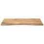 Tablero escritorio con curva madera mango rugosa 110x80x2,5 cm de , Tableros para mesas - Ref: Foro24-370206, Precio: 133,48 ...