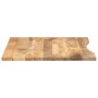 Tablero escritorio con curva madera mango rugosa 110x80x2,5 cm de , Tableros para mesas - Ref: Foro24-370206, Precio: 133,48 ...