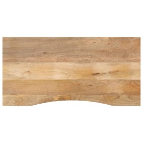 Tablero escritorio con curva madera mango rugosa 140x60x2,5 cm de , Tableros para mesas - Ref: Foro24-370204, Precio: 137,56 ...