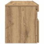 Mueble de TV luces LED madera roble artisan 120x35x40 cm de , Muebles TV - Ref: Foro24-856306, Precio: 104,48 €, Descuento: %