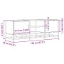 Mueble de TV madera de ingeniería y metal negro 120x35x41 cm de , Muebles TV - Ref: Foro24-848839, Precio: 104,97 €, Descuent...