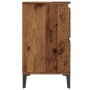 Mueble de lavabo madera ingeniería envejecida 80x33x60 cm de , Tocadores de baño - Ref: Foro24-857129, Precio: 104,75 €, Desc...