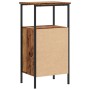 Mesitas de noche 2 uds madera ingeniería envejecida 41x31x80 cm de , Mesitas de noche - Ref: Foro24-857247, Precio: 80,60 €, ...