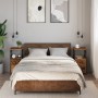 Mesitas de noche 2 ud madera ingeniería envejecida 34x35,5x70cm de , Mesitas de noche - Ref: Foro24-857251, Precio: 116,33 €,...