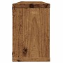 Estantes cubo de pared 4 uds madera envejecida 60x15x23 cm de , Estantes y estanterías - Ref: Foro24-856587, Precio: 48,67 €,...
