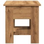 Mesa de centro madera de ingeniería roble artisan 40x40x42 cm de , Mesas de centro - Ref: Foro24-856799, Precio: 40,72 €, Des...