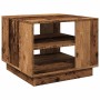 Mesa de centro madera ingeniería madera envejecida 55x55x42 cm de , Mesas de centro - Ref: Foro24-856802, Precio: 54,91 €, De...