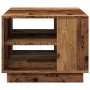 Mesa de centro madera ingeniería madera envejecida 55x55x42 cm de , Mesas de centro - Ref: Foro24-856802, Precio: 54,91 €, De...