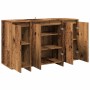 Aparador madera de ingeniería madera envejecida 120x41x75 cm de , Aparadores - Ref: Foro24-856792, Precio: 154,81 €, Descuent...