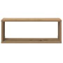 Estantes cubo de pared 6 uds madera roble artisan 60x15x23 cm de , Estantes y estanterías - Ref: Foro24-856591, Precio: 62,99...