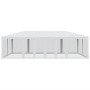Carpa para fiestas con 12 paredes de malla HDPE blanco 8x4 m de , Carpas y cenadores - Ref: Foro24-4010071, Precio: 208,40 €,...