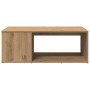 Mesa de centro madera de ingeniería roble artisan 90x67x33 cm de , Mesas de centro - Ref: Foro24-856553, Precio: 73,97 €, Des...