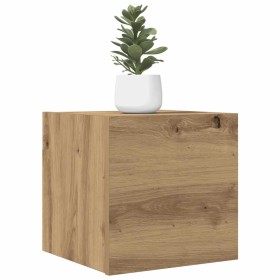 Mueble de pared para TV roble artisan 30,5x30x30 cm de , Muebles TV - Ref: Foro24-856414, Precio: 31,34 €, Descuento: %