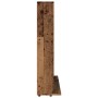 Mueble de CD madera de ingeniería envejecida 100x23x89,5 cm de , Almacenamiento para CD y DVD - Ref: Foro24-856000, Precio: 7...