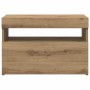 Muebles TV con luces LED 2 uds madera ingeniería roble artisan de , Muebles TV - Ref: Foro24-856312, Precio: 87,70 €, Descuen...