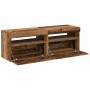 Muebles de TV con luces LED 2 uds madera ingeniería envejecida de , Muebles TV - Ref: Foro24-856310, Precio: 87,70 €, Descuen...