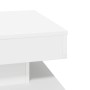 Mesa de centro giratoria 360 grados blanco 50x50x34,5 cm de , Mesas de centro - Ref: Foro24-858470, Precio: 72,98 €, Descuent...