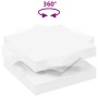 Mesa de centro giratoria 360 grados blanco 70x70x34,5 cm de , Mesas de centro - Ref: Foro24-858479, Precio: 84,10 €, Descuent...