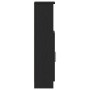 Mueble de baño con portarrollos negro 20,5x22x90 cm de , Muebles de baño - Ref: Foro24-858498, Precio: 37,68 €, Descuento: %