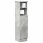 Mueble de baño con portarrollos gris hormigón 20,5x22x90 cm de , Muebles de baño - Ref: Foro24-858500, Precio: 35,84 €, Descu...