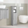 Mueble de baño con portarrollos gris Sonoma 20,5x22x90 cm de , Muebles de baño - Ref: Foro24-858502, Precio: 34,46 €, Descuen...