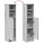 Mueble de baño con portarrollos gris Sonoma 20,5x22x90 cm de , Muebles de baño - Ref: Foro24-858502, Precio: 34,46 €, Descuen...