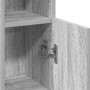 Mueble de baño con portarrollos gris Sonoma 20,5x22x90 cm de , Muebles de baño - Ref: Foro24-858502, Precio: 34,46 €, Descuen...