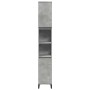 Set muebles de baño 2 piezas madera contrachapada gris hormigón de , Muebles de baño - Ref: Foro24-3324950, Precio: 211,23 €,...