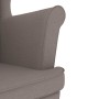 Sillón de tela gris taupe 74x84x100 cm de , Sillones - Ref: Foro24-4016901, Precio: 259,53 €, Descuento: %