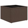 Set de sofás de jardín 9 pzas y cojines ratán sintético marrón de , Conjuntos de jardín - Ref: Foro24-3325549, Precio: 552,59...