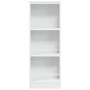 Estantería madera de ingeniería blanco brillo 40x24x109 cm de , Librerías y estanterías - Ref: Foro24-858303, Precio: 59,54 €...