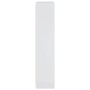Estantería madera de ingeniería blanco brillo 40x24x109 cm de , Librerías y estanterías - Ref: Foro24-858303, Precio: 59,54 €...
