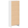 Estantería madera de ingeniería blanco brillo 40x24x109 cm de , Librerías y estanterías - Ref: Foro24-858303, Precio: 59,54 €...