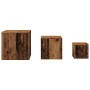 Mesas auxiliares 3 uds madera de ingeniería madera envejecida de , Mesas auxiliares - Ref: Foro24-856676, Precio: 79,13 €, De...