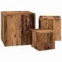 Mesas auxiliares 3 uds madera de ingeniería madera envejecida de , Mesas auxiliares - Ref: Foro24-856676, Precio: 79,13 €, De...