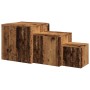 Mesas auxiliares 3 uds madera de ingeniería madera envejecida de , Mesas auxiliares - Ref: Foro24-856676, Precio: 79,13 €, De...