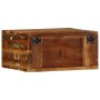 Mueble de TV de pared madera maciza reciclada 40x30x19 cm de , Almacenamiento para CD y DVD - Ref: Foro24-4017468, Precio: 41...